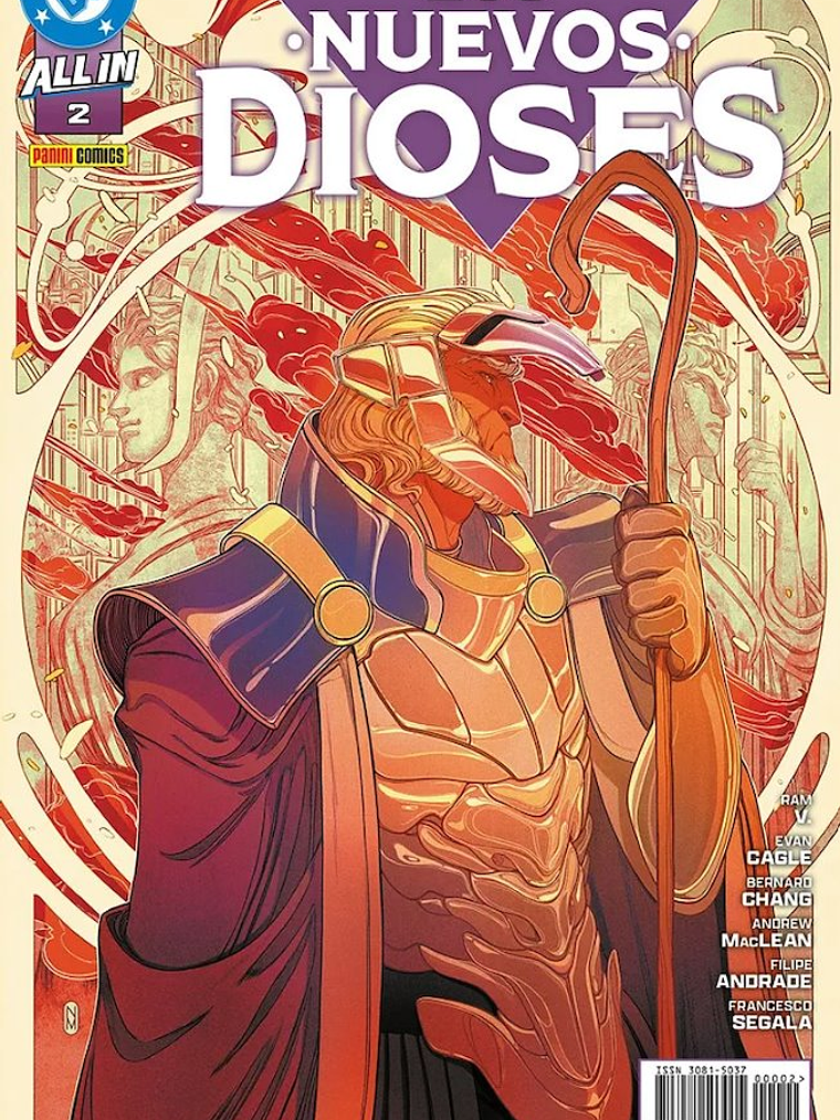 NOVEDAD - ALL IN LOS NUEVOS DIOSES NÚM. 02 1