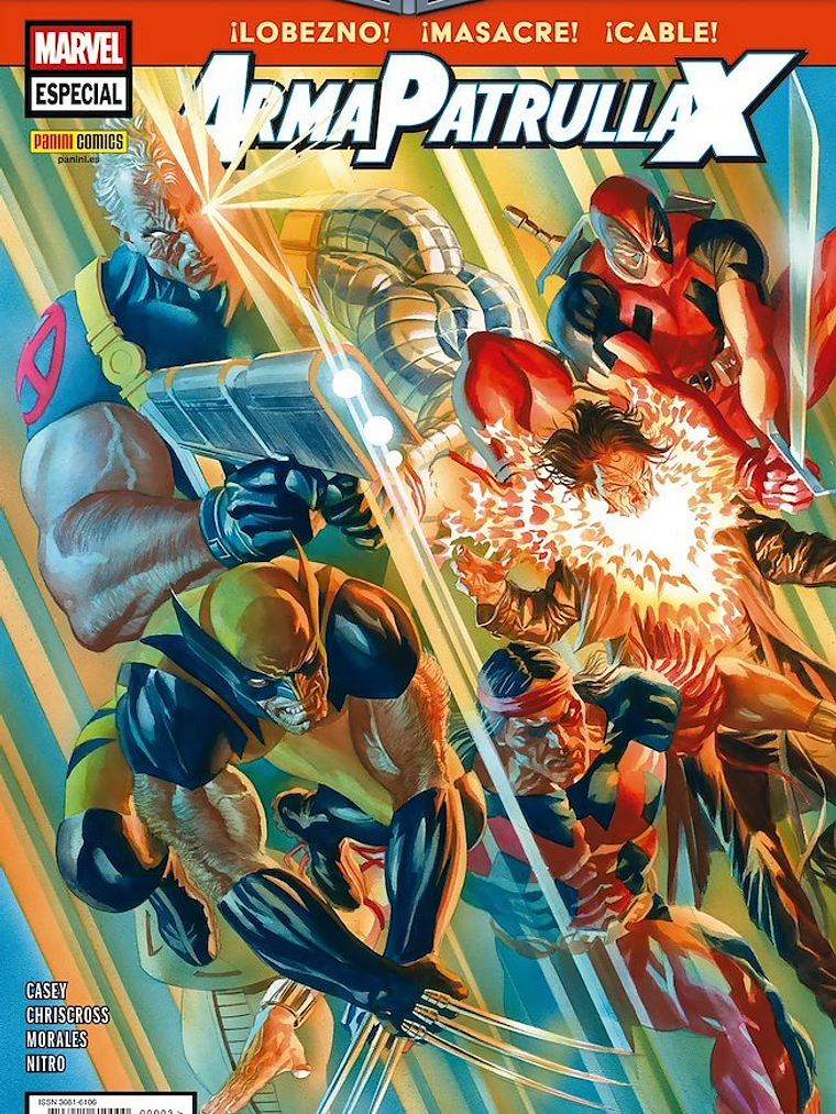 NOVEDAD - UN MUNDO BAJO MUERTE: ARMA PATRULLA-X 1