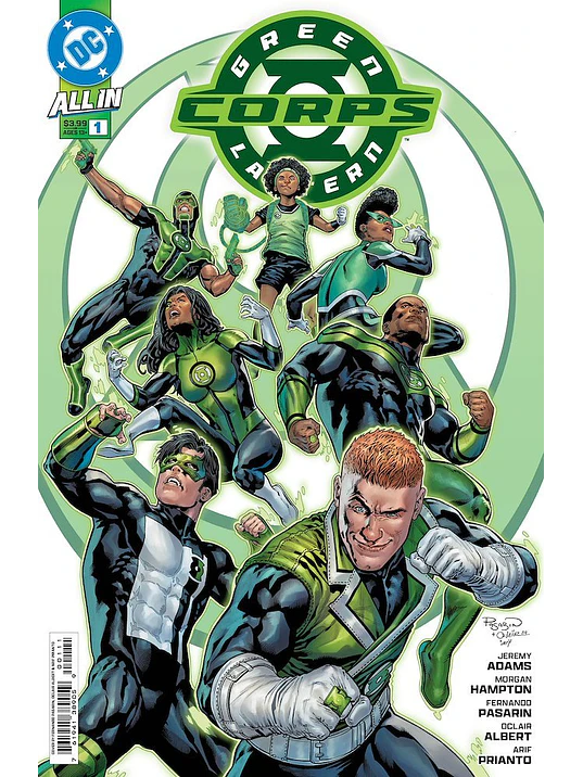 ALL IN GREEN LANTERN CORPS NÚM. 01 1