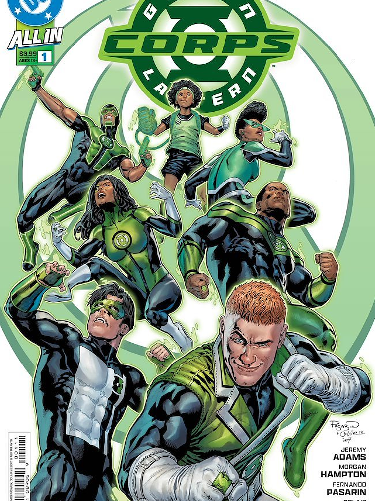 NOVEDAD - ALL IN GREEN LANTERN CORPS NÚM. 01 1