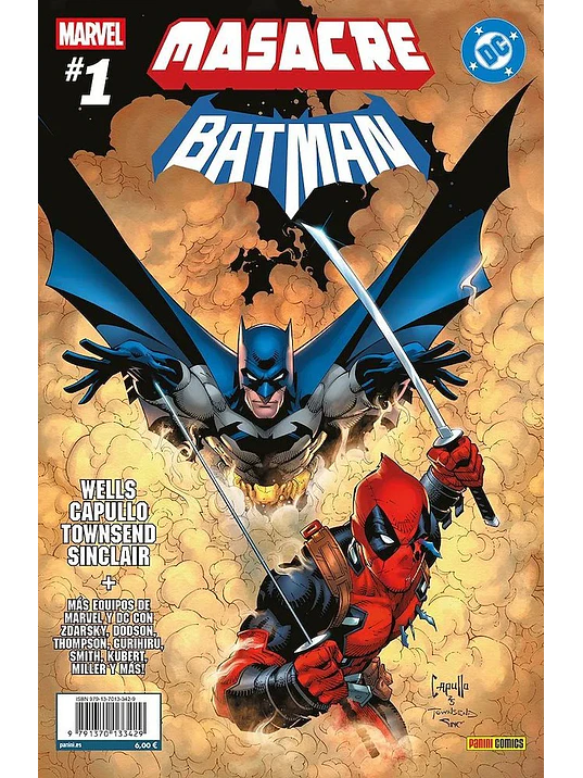  MASACRE/BATMAN NÚM. 01 (CAPULLO). MARVEL/DC 1
