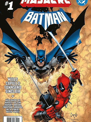 NOVEDAD - MASACRE/BATMAN NÚM. 01 (CAPULLO). MARVEL/DC