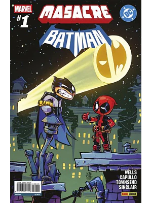 MASACRE/BATMAN NÚM. 01 (COVER B - YOUNG). MARVEL/DC