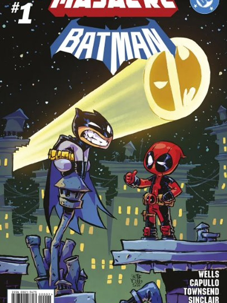 NOVEDAD - MASACRE/BATMAN NÚM. 01 (COVER B - YOUNG). MARVEL/DC 1