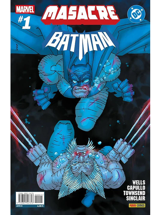 MASACRE/BATMAN NÚM. 01 (COVER A - MILLER). MARVEL/DC 1
