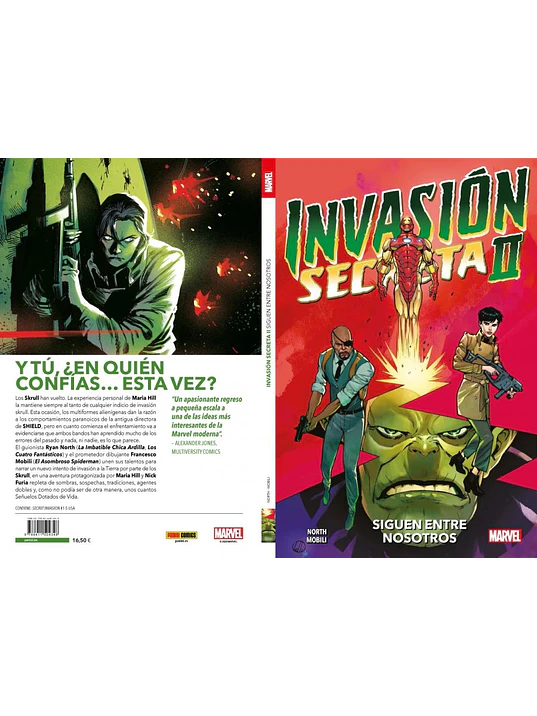 INVASION SECRETA II - PANINI ESPANA 1