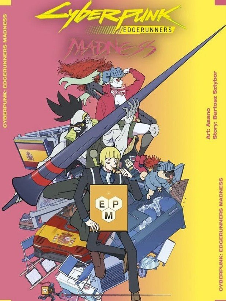 PREVENTA- CYBERPUNK EDGERUNNERS 01 PORTADA ALT. 1