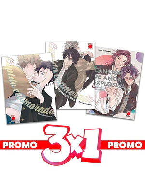 PACK CUPIDO ENAMORADO 3X1