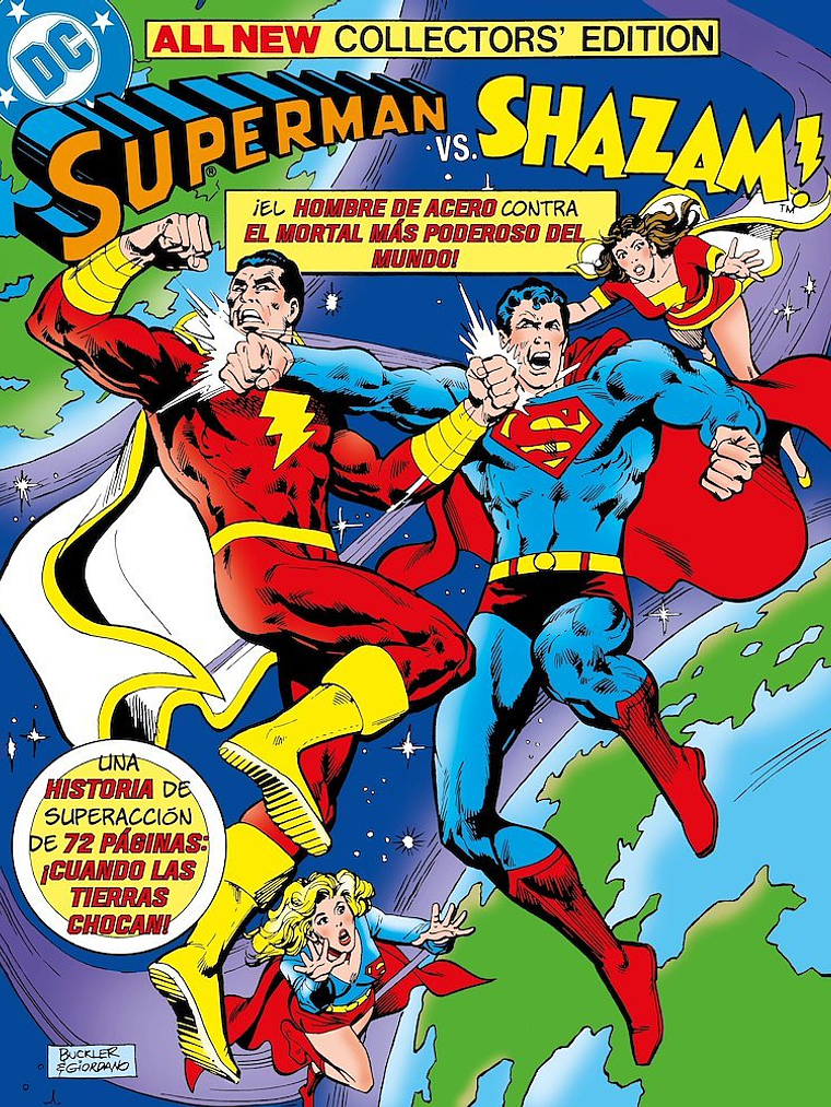 PREVENTA- SUPERMAN VS. SHAZAM! DC EDICIÓN FACSÍMIL 1