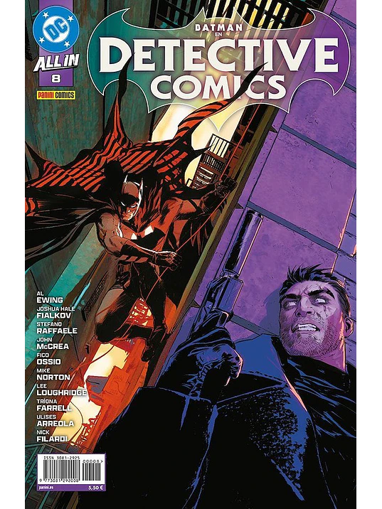 ALL IN DETECTIVE COMICS NÚM. 08 1