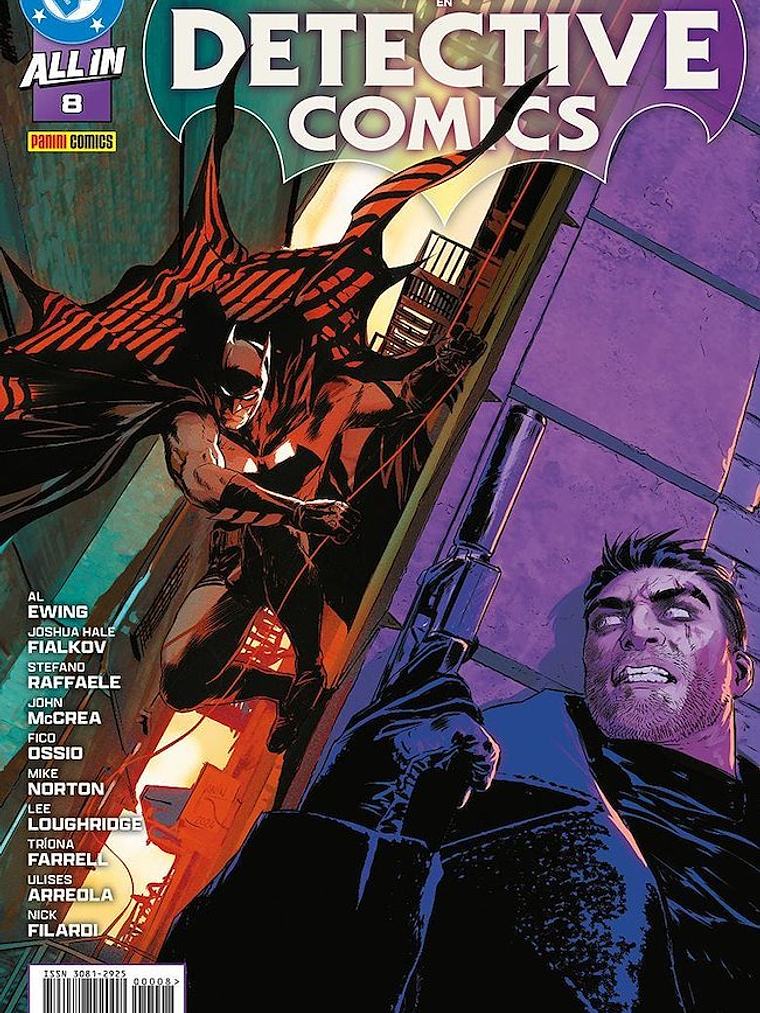 PREVENTA- ALL IN DETECTIVE COMICS NÚM. 08 1