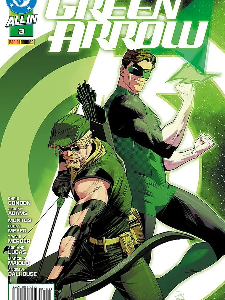PREVENTA- ALL IN GREEN ARROW NÚM. 03 1