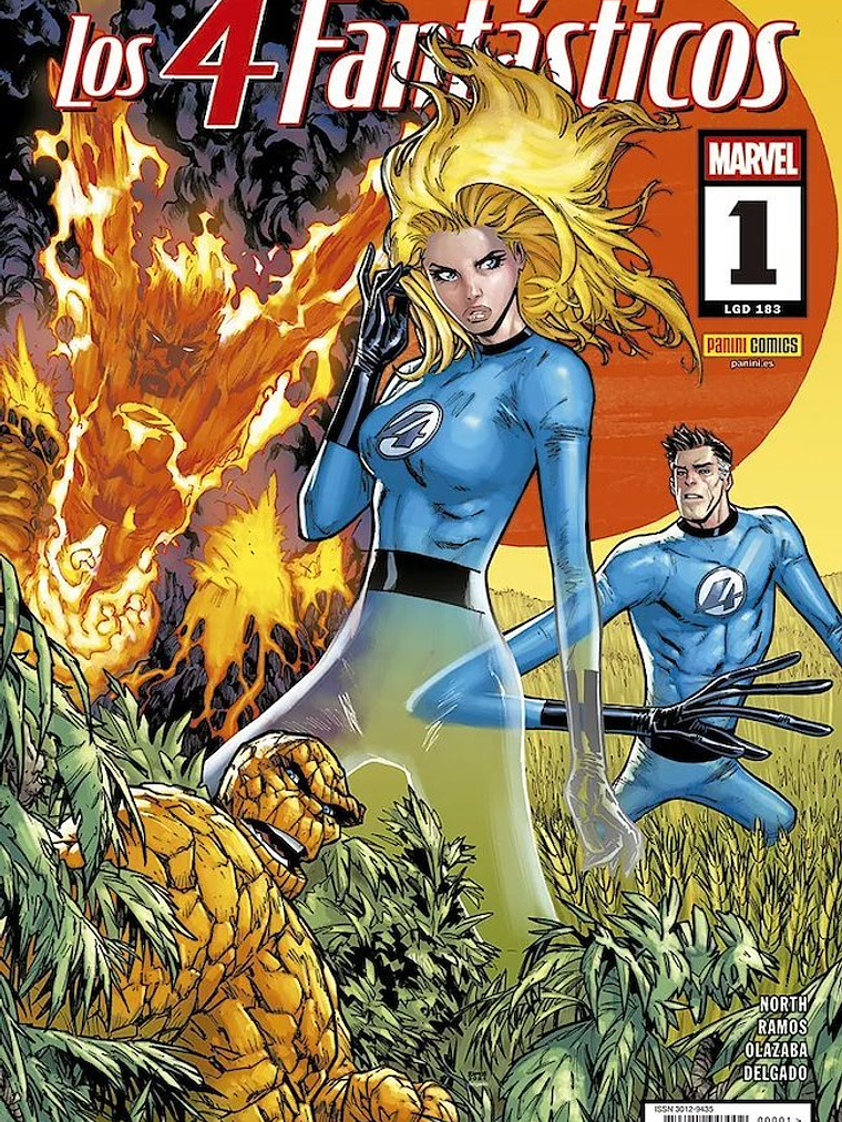 PREVENTA- LOS 4 FANTÁSTICOS NÚM. 01/183 1