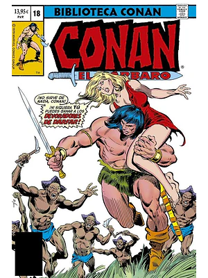 BIBLIOTECA CONAN EL BÁRBARO 18