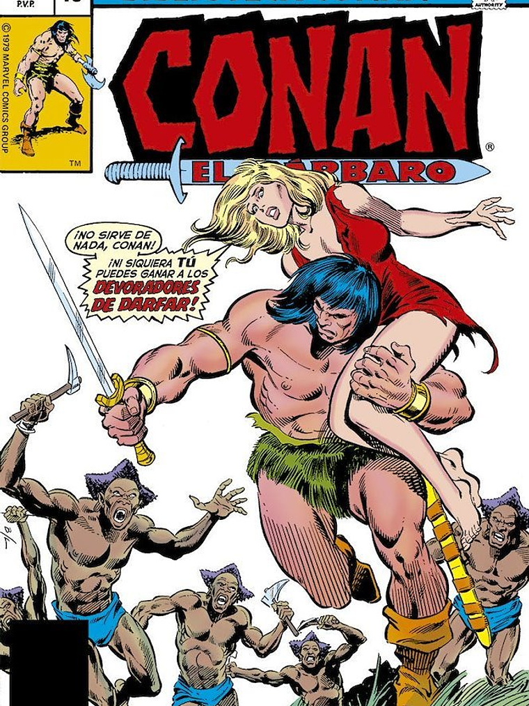 PREVENTA- BIBLIOTECA CONAN EL BÁRBARO 18 1
