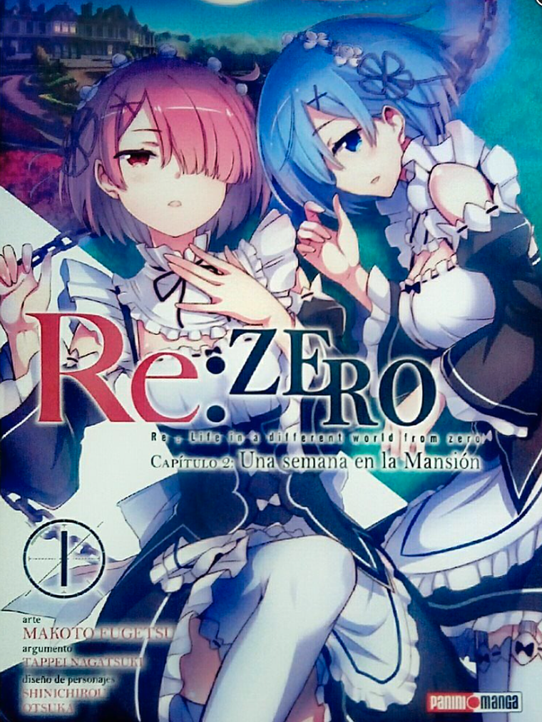 RE: ZERO CHAPTER TWO 01 - PANINI ARGENTINA 1
