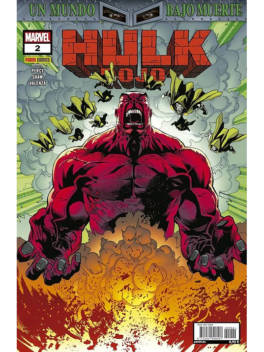 UN MUNDO BAJO MUERTE: HULK ROJO NÚM. 02 1