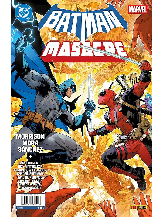 BATMAN/MASACRE NÚM. 01 (DAN MORA) DC/MARVEL 1