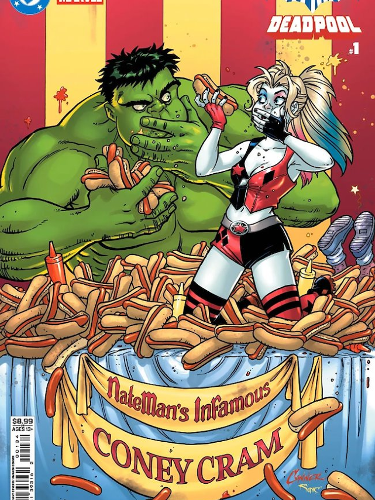 PREVENTA - BATMAN/MASACRE NÚM. 01 (COVER B - AMANDA CONNER) DC/MARVEL 1