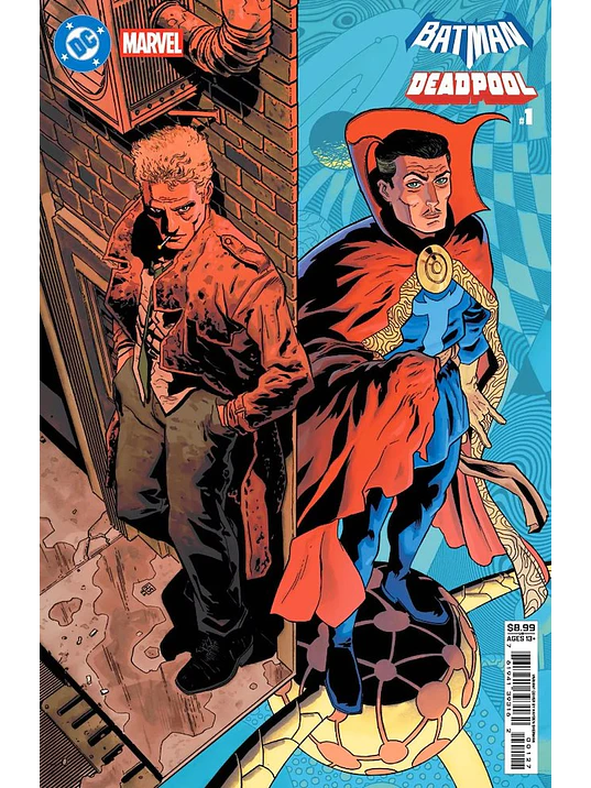 BATMAN/MASACRE NÚM. 01 (COVER A - HAYDEN SHERMAN) DC/MARVEL 1