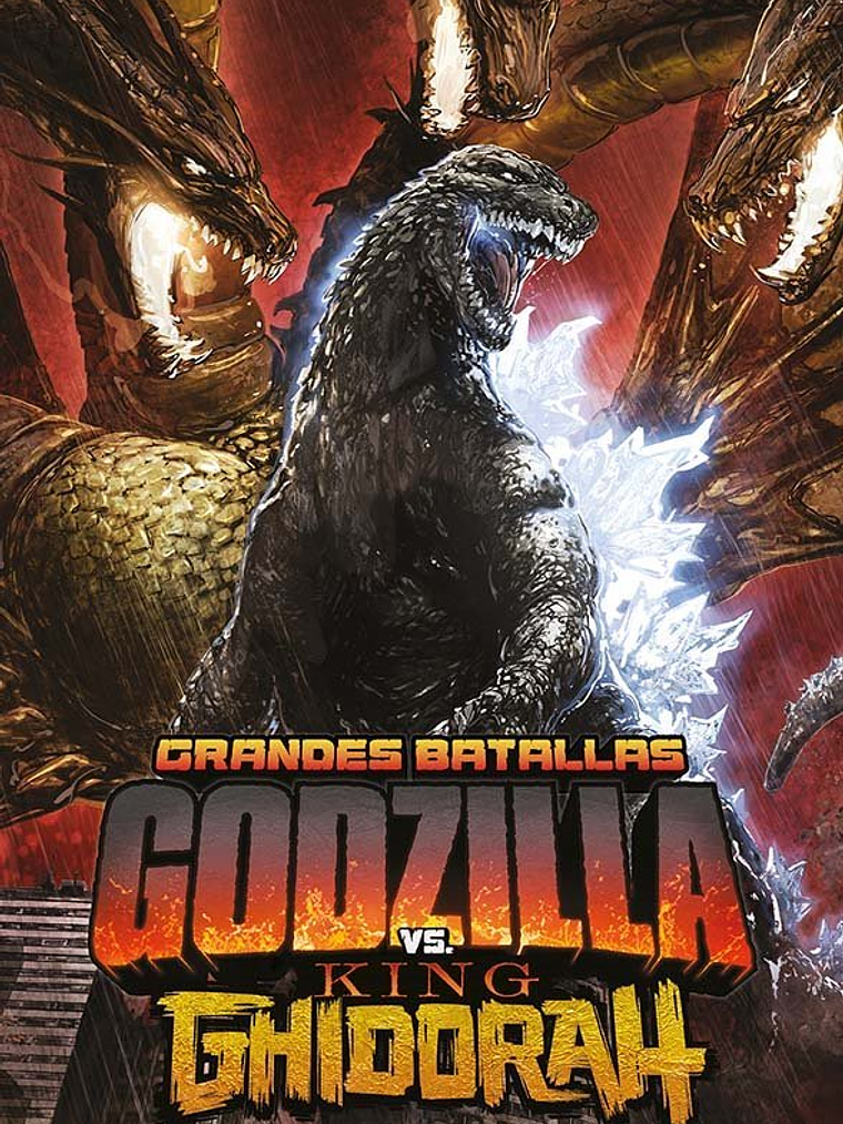 PREVENTA - GRANDES BATALLAS: GODZILLA VS. KING GHIDORAH 1