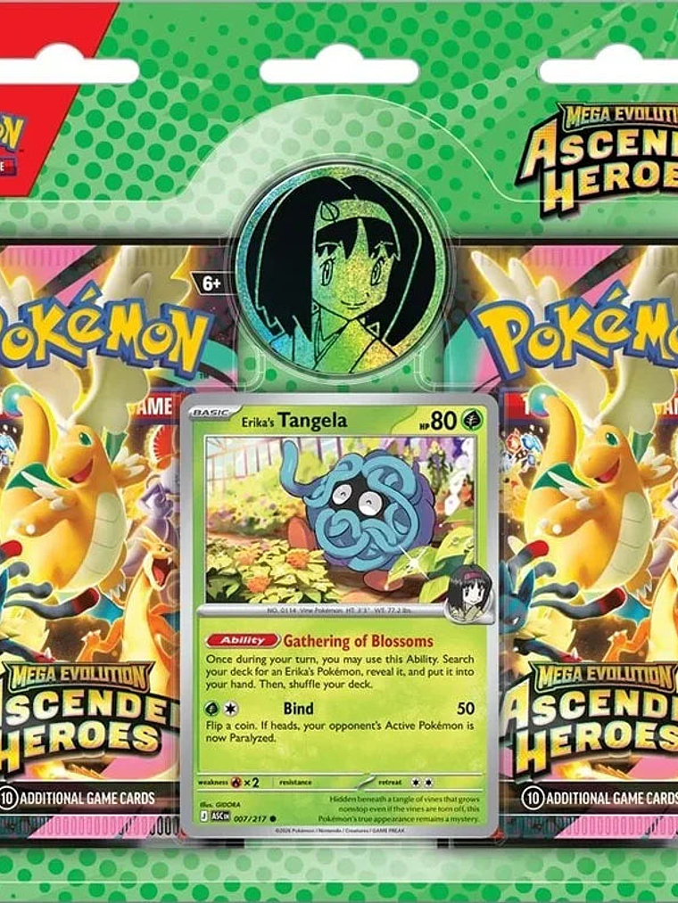 ASCENDED HEROES COLLECTION - ERIKA/LARRY - ESPAÑOL 1