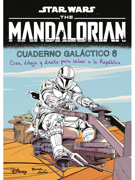 STAR WARS: THE MANDALORIAN 2. CUADERNO GALACTICO 6 - PLANETA JUNIOR 1