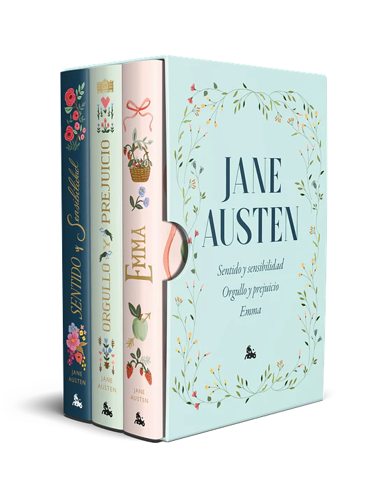 ESTUCHE JANE AUSTIN. CANTOS TINTADOS 1