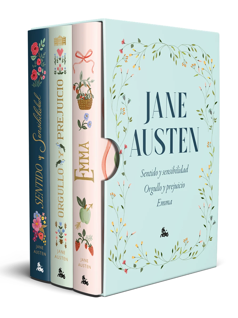 ESTUCHE JANE AUSTIN. CANTOS TINTADOS 1