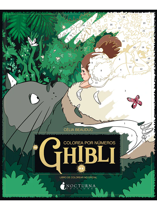 COLOREA POR NÚMEROS: STUDIO GHIBLI 1