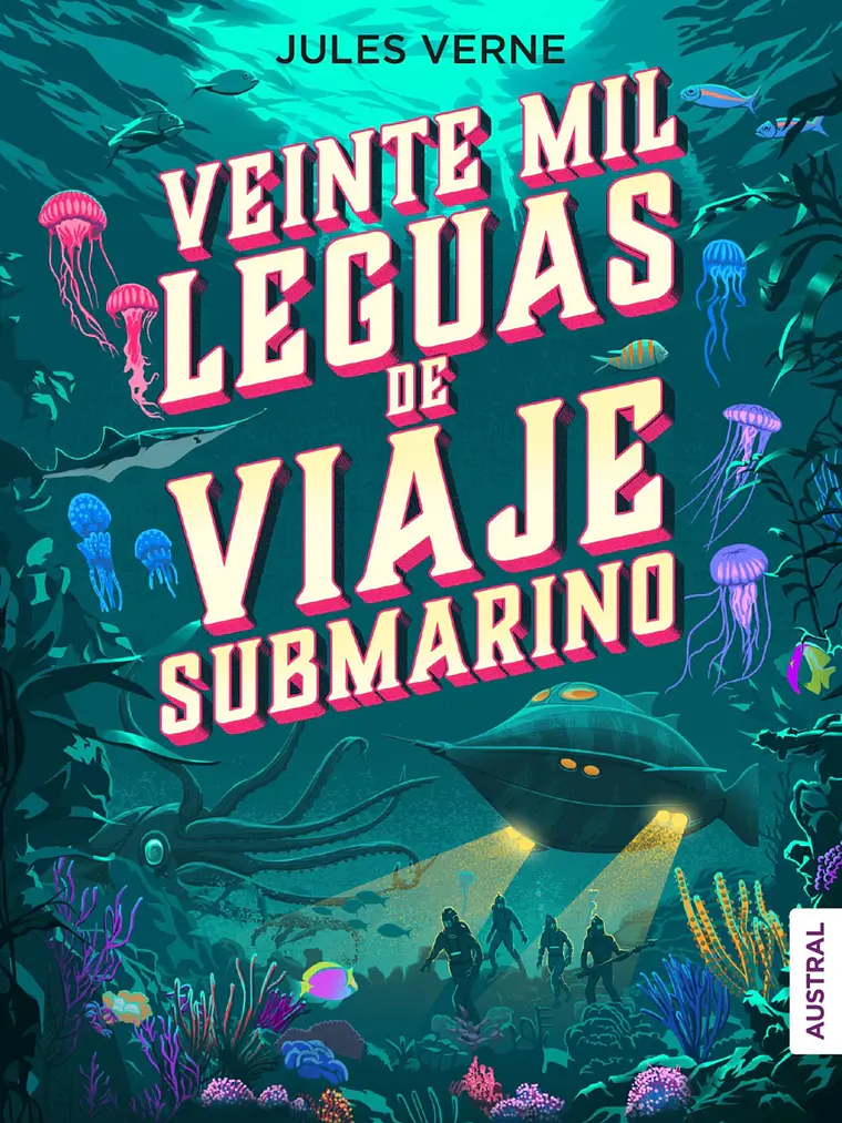 VEINTE MIL LEGUAS DE VIAJE SUBMARINO - AUSTRAL 1