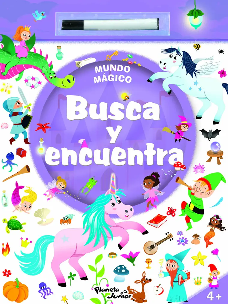 BUSCA Y ENCUENTRA UNICORNIOS - PLANETA JUNIOR 1