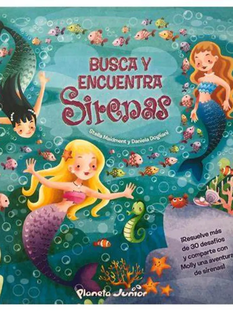 BUSCA Y ENCUENTRA SIRENAS - PLANETA JUNIOR 1