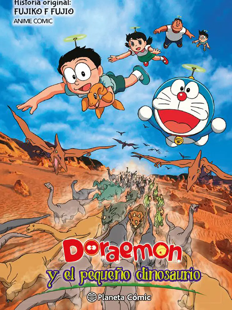 DORAEMON Y EL PEQUENO DINOSAURIO COLOR - PLANETA 1
