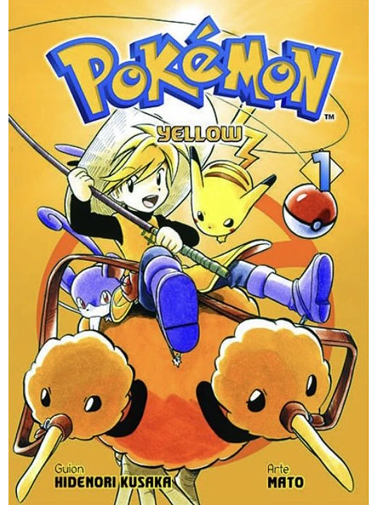 POKEMON YELLOW 01 - PANINI ARGENTINA 1