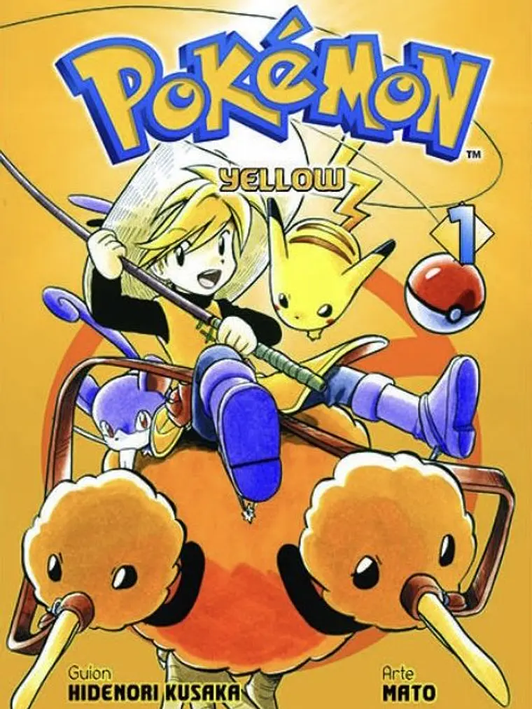 POKEMON YELLOW 01 - PANINI ARGENTINA 1
