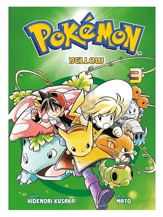 POKEMON YELLOW 03 - PANINI ARGENTINA 1