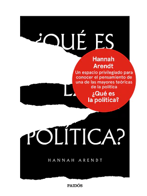 QUE ES LA POLÍTICA - PAIDOS