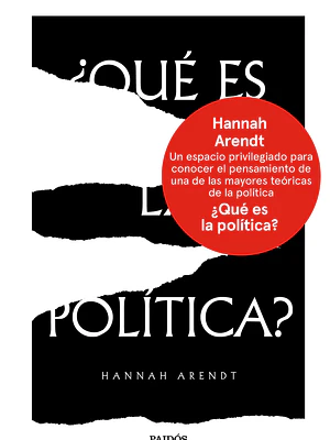 QUE ES LA POLÍTICA - PAIDOS