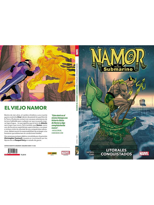 NAMOR: LITORALES CONQUISTADOS - PANINI ESPANA 1