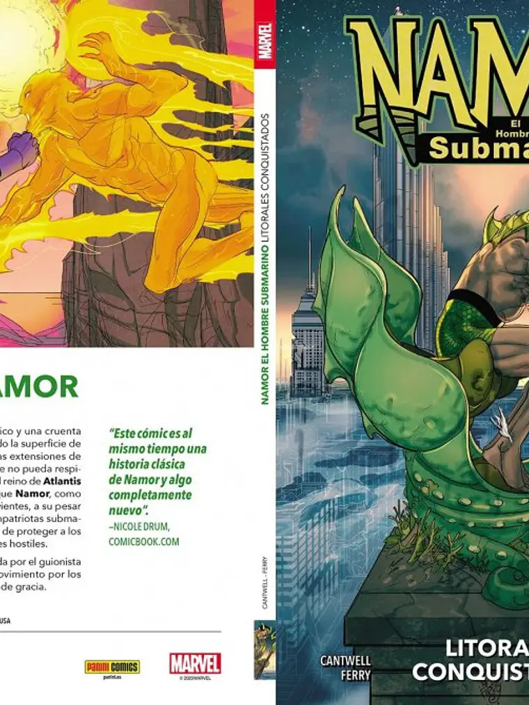 NAMOR: LITORALES CONQUISTADOS - PANINI ESPANA 1