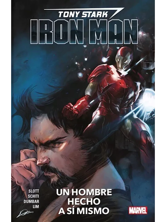 TONY STARK IRON MAN TPB VOL. 01: UN HOMBRE HECHO A S MISMOS - PANINI LATAM 1