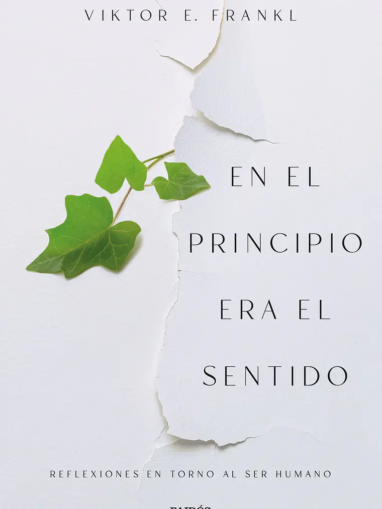 EN EL PRINCIPIO ERA EL SENTIDO - PAIDOS 1
