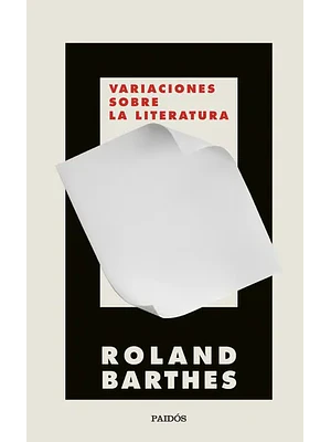VARIACIONES SOBRE LA LITERATURA - PAIDOS