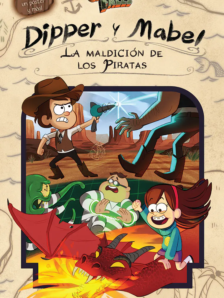GRAVITY FALLS. DIPPER Y MABEL: LA MALDICI”N DE LOS PIRATAS - PLANETA JUNIOR 1