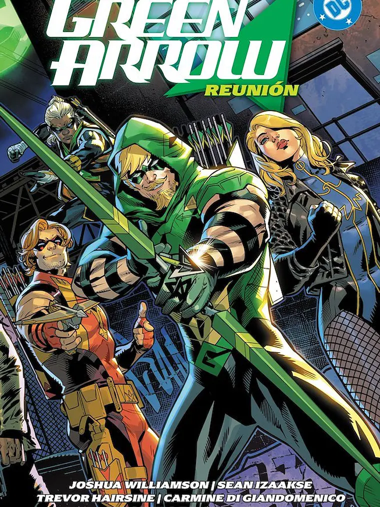 PREVENTA - AMANECER DE DC GREEN ARROW 01: REUNIÓN DC PREMIERE 1