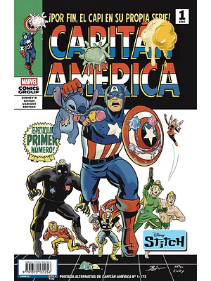 CAPITÁN AMÉRICA NÚM. 01/173 (PORTADA ALT.)