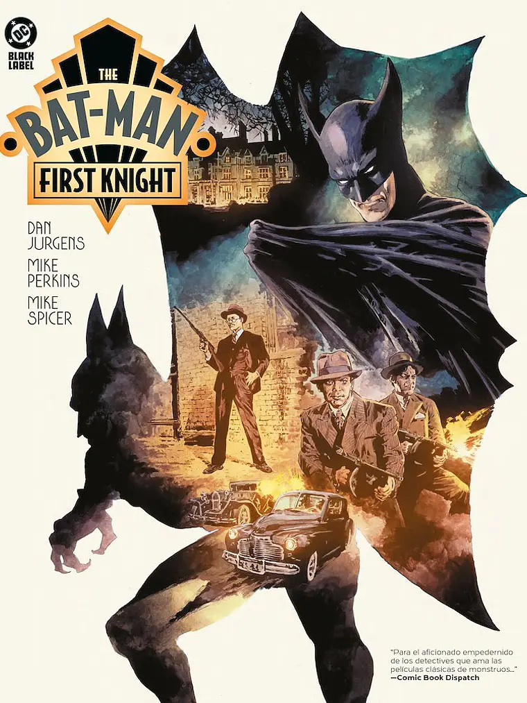 PREVENTA - THE BAT-MAN: FIRST KNIGHT DC BLACK LABEL 1