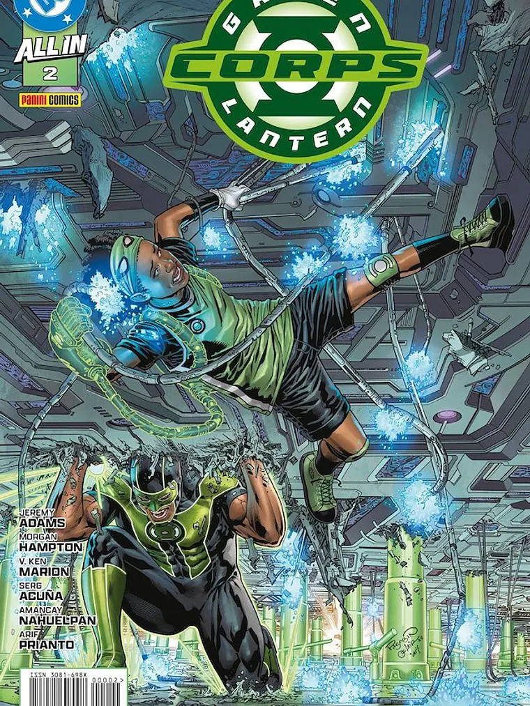 PREVENTA - ALL IN GREEN LANTERN CORPS NÚM. 02 1