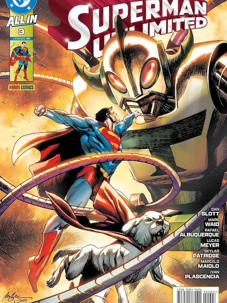 PREVENTA - SUPERMAN UNLIMITED NÚM. 03 1